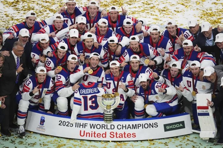 APTOPIX Sweden Hockey Worlds